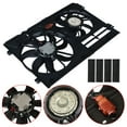 thumbnail image 5 of Car Dual Radiator Cooling Fan Fits for 2005-2017 Audi A3 TT Quattro, 2005-2015 Volkswagen Jetta Passat 1.8L 1.9L 2.0L 2.5L 3.2L 3.6L, 5 of 5