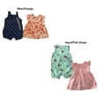 thumbnail image 2 of Carter's Toddler Girl's Sleeveless Romper A Line Dress Outfit Set, 2 of 2