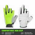thumbnail image 2 of Fishing Gloves Full Finger 3 Cut Finger Outdoor Hiking Paddling Rowing Non-slip ,Widely Used, 2 of 7