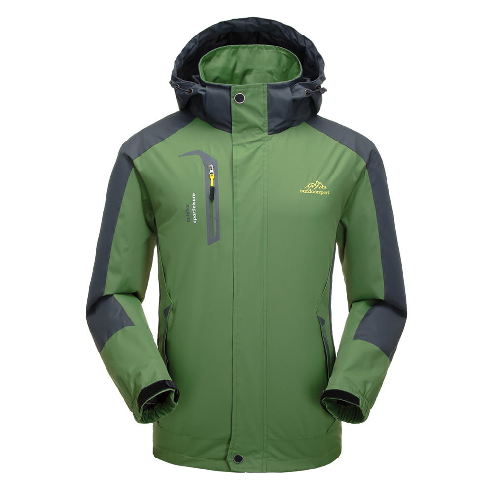 Lixada Waterproof Jacket Windproof Raincoat Sportswear Outdoor Hiking O1P0 