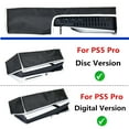 thumbnail image 6 of for PS5 Pro Dust Cover, Horizontal Mode Dustproof Shell Protective Sleeve for PS5 Pro Disc & Digital Console, Oxford Cloth Anti-Scratch Waterproof Easy Access Cable Port, 6 of 10
