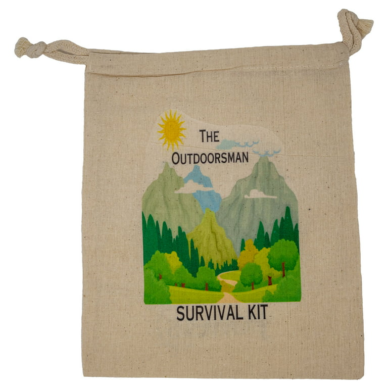 Outdoorsman Survival Kit | Funny Gift for Men, Women's, Size: One Size