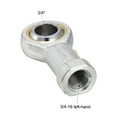 thumbnail image 3 of Uxcell 3/4-inch Bore 3/4-16 Female Thread Left Hand Rod End Bearing, 3 of 6