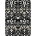 thumbnail image 2 of Addison Rugs Chantille Indoor/Outdoor Modern Abstract Black Washable Rectangle Rug, 10' x 14', 2 of 6