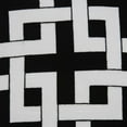 thumbnail image 2 of HomeRoots 334116 20 x 7 x 20 in. Transitional Black & White Pillow Cover with Poly Insert, 2 of 5