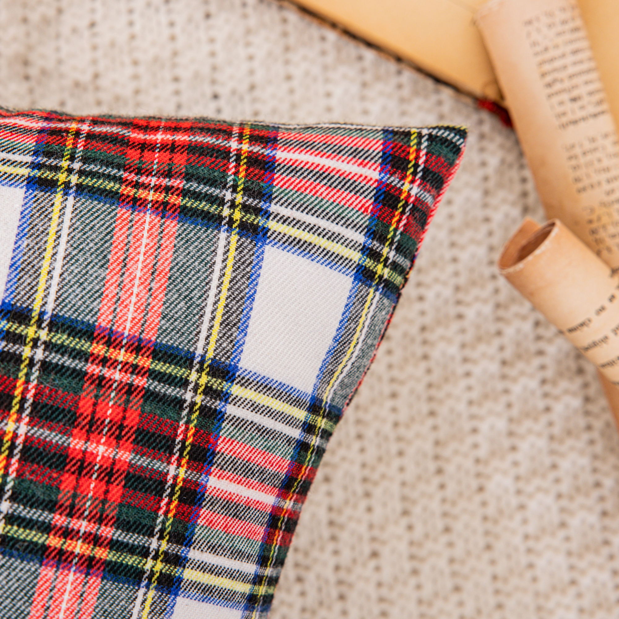 Fantastic Zone Christmas Plaid Pillow Covers, Set Of 2 photo 3