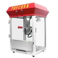 thumbnail image 3 of Popcorn Machine,Stainless-Steel Bar Style Popcorn Machine, 6-Ounce Popcorn Maker Popper, Red, 3 of 5