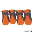 thumbnail image 4 of 4pcs Dog Shoes For Snow-Rain Reflective, 4 of 8