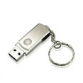 thumbnail image 1 of Portable USB Flash Drive Mini Metal Key Chain U Disk Storage Drive Silver, 1 of 5