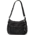 thumbnail image 1 of LHSHIDU Women's Retro Large Canvas Denim Shoulder Bag Denim Crossbody Handbags Casual Style Lightweight Tote Purse, 1 of 7