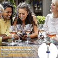 thumbnail image 3 of Pack Of 36 Color Random Wine Glass Marker Champagne Glasses Cup Labels, 3 of 4