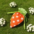 thumbnail image 2 of Easter Carrot Shaped Treat Bags Bulk - 10/20/30 Pcs Fabric Drawstring Goodie Bags for Easter Basket Stuffers, Egg Candy, Party Supplies & Kids Gift Bags, 2 of 6