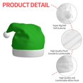 thumbnail image 4 of Balery Green Pattern Santa Hat Christmas Hat Funny Christmas Hat Christmas Knitted Beanie Hat For Men Women Adult, 4 of 6