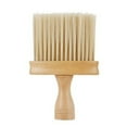 thumbnail image 2 of Barber Brush Neck Duster Hair Cutting Brush Hair Neck Cleaning Brush Wooden Handle Wooden Neck Brush Professional Hairdressing Cleaner Soft Household for Barbershop Salon Home Clearance!, 2 of 9