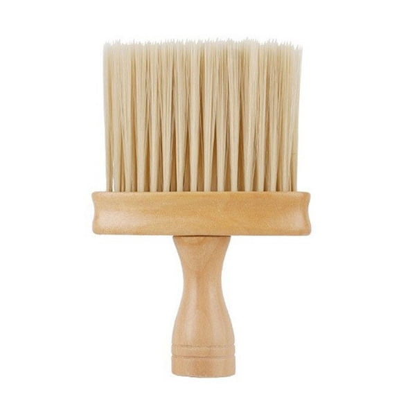 Green Wooden Handle Soft Dusting Brush, for Hair Trimming, Car Interior Detailing & Keyboard Cleaning (1pc)