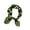 Green, variant on Jesscasday Fashionable Floral Pattern Neckerchief Small Neck Scarf for Trendy Women Lady
