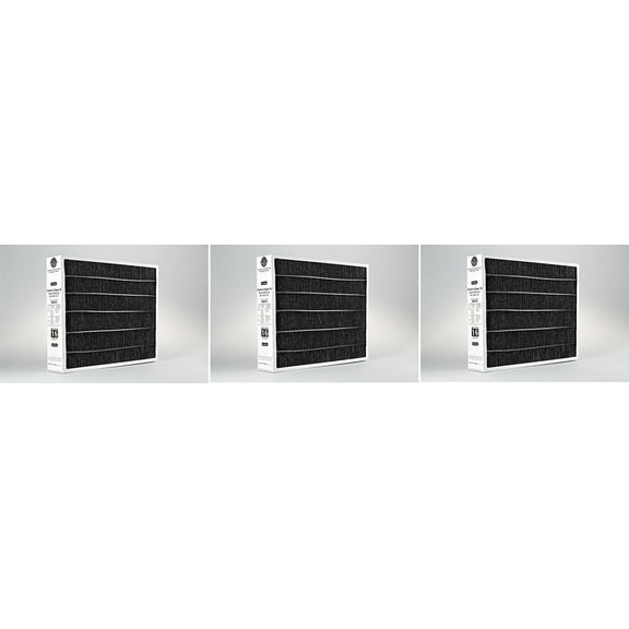 Lennox Electrostatic Carbon Clean HCF20-16 Air Filter, MERV 16, 20 x 25 x 5 in, 3 Pack