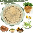 thumbnail image 3 of wqlpp-100 Seed Envelopes, Brown Seed Saving Envelopes, 3.2 x 4.7 Inch Seed Packets for Flower, Vegetable and Fruit Seed Collection and Saving, Kraft Bag Seed Small Envelopes, 3 of 4
