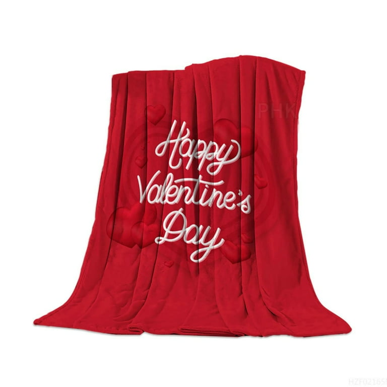 Valentine's day best sale blankets walmart