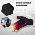 thumbnail image 4 of 1 Par - Guantes de Muñeca Negro Talla L Ormromra CZYD-HQ90-2, 4 of 7