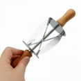 thumbnail image 3 of For Making Croissant Bread Dough Pastry Rolling Cutter Baking Tool Stainless Steel, 3 of 6