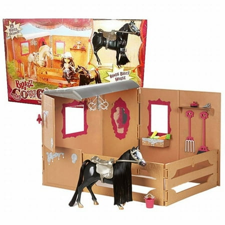 Bratz Cowgirlz Horse Stable Playset, Great Gift for Children Ages 6, 7, 8+
