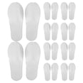 thumbnail image 1 of 20 pares de pantuflas desechables de casa, pantuflas desechables con punta cerrada para invitados, 1 of 7