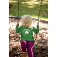 thumbnail image 2 of Shamrock Lucky Charmer Toddler Long Sleeve T Shirt, 2 of 5