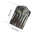 thumbnail image 5 of ROCKROK 6pcs Stainless Steel Tweezers Set for Precision Work and Crafting Precise Use, 5 of 12