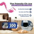 thumbnail image 2 of Omega Paw Roll N Clean Complete Self Cleaning Litter Box and 100 Bags, Blue, 2 of 11
