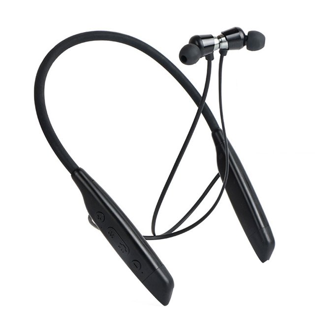 Twowood auricular HWS680 Wireless Sports NeckBand Sweatable Hi-Fi Micrófono Auricular compatible con Bluetooth