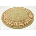 thumbnail image 6 of Unique Loom Voyage Collection Area Rug - St. Louis (7' 10" Round Green/Cream), 6 of 7