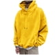 thumbnail image 1 of Men's Loose Casual Hooded Sweatshirt Men's Solid Color Loose Casual Sweatshirt M, 1 of 3