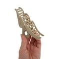 thumbnail image 4 of Unique Bargains 1 Pc Fashion Snake-shaped Hair Clips for Home Khaki, 4 of 5