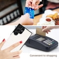 thumbnail image 5 of Case for Samsung Galaxy S22 Ultra (Not S22) with Card Holder, Minimalist Luxury PU Leather Magnetic Closure Kickstand Slim Hard Protective Case Cover for Samsung Galaxy S22 Ultra White-, 5 of 18