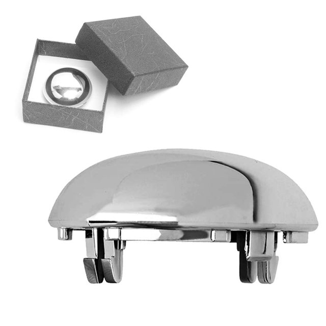 BASIKER F150 Pomo de palanca de cambios cromado para Ford F-150 2004 2005 2006, pendiente de patente con clips más fuertes, instalación en segundos, triple cromado