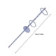 thumbnail image 4 of Eigraketly Soporte para caña de pescar de acero inoxidable, accesorio profesional para deportes al aire libre, aparejos estables simples, soporte para Herramientas eléctricas 35cm Eigraketly  TO011644-01, 4 of 6