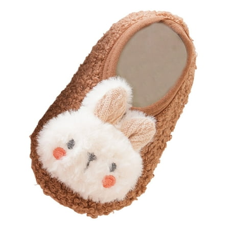 

Baby Girls Sock Shoes Cute Cartoon Floor Socks Infant Newborn Soft Sole Slip On Walking Shoes
