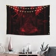 thumbnail image 2 of Gaeub Red Gothic Skeleton Throne Print Tapestry Wall Hanging(60x40 inches),Tapestry Home Decor,Wall Art for Living Room Bedroom Home Decor, 2 of 8