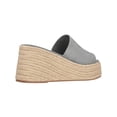 thumbnail image 3 of Women's Wedge Sandal Espadrille Platform Slip On Open Toe Wedge Heel Sandals, 3 of 5