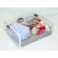 thumbnail image 3 of Oreh Homewares Heavy Duty Vinyl Zippered Closet Square Storage Bags (Clear) (12" x 15" x 5") for Sweaters, Blankets, Arts & Crafts, Toys and Much More! 3.9 Gallon 8-Pack, 3 of 5