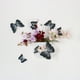 thumbnail image 1 of Uxcell 3D Calcomanías de Pared de Mariposas Removibles Art Decals PVC Negro 24 Pcs, 1 of 7