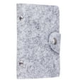 thumbnail image 4 of 24 Bit Business Card Credit Card Holder Solid Felt Buckle Manager, 4 of 5