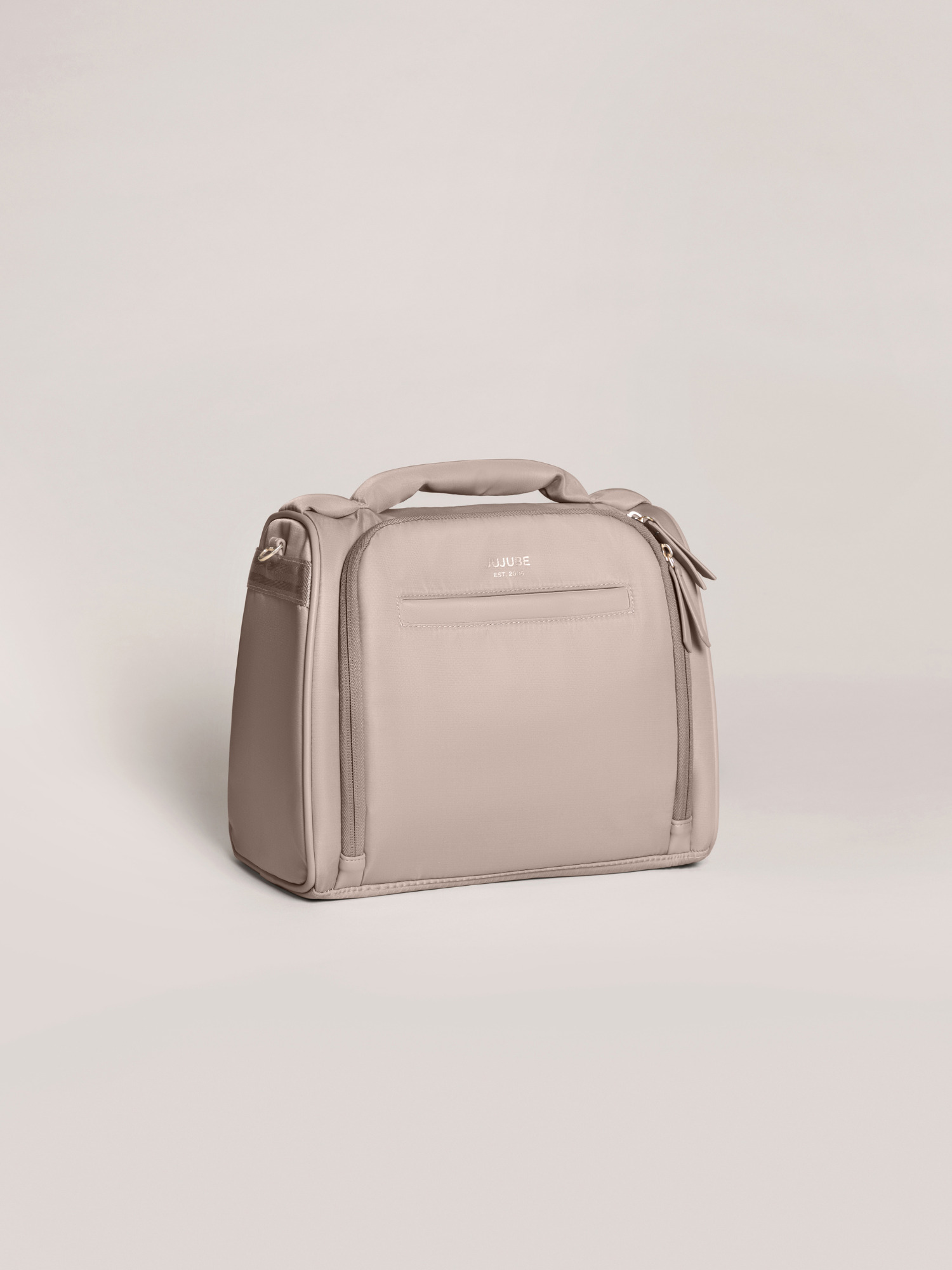 Open Box JuJuBe Signature Insulated Washable Lunch Bottle Bag - Taupe