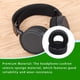 thumbnail image 5 of Seitruly Par de almohadillas para los oídos, cojín de esponja, protección auditiva, accesorios para auriculares, reemplazo de la cubierta de Relojes inteligentes, 5 of 6