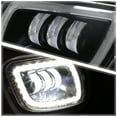 thumbnail image 3 of DNA MOTORING For 08-17 Freightliner Cascadia Full LED Halo Ring Projector Bumper Fog Light Lamp Pairs, 3 of 10