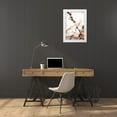 thumbnail image 3 of Millet, Karyn 23x32 White Modern Wood Framed Museum Art Print Titled - In Bloom XIII, 3 of 4