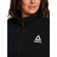 thumbnail image 4 of Reebok Women's and Women's Plus Game Day 1/2 Zip Up Sweatshirt, Sizes XS-4X, 4 of 5