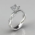 thumbnail image 6 of K-KED 1pc Finger Ring Metal Ring Diamond Diamond Ring Jewellery Trendy-Gold-5, 6 of 7
