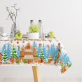 thumbnail image 3 of Christmas Tablecloth 60x84 for Rectangle Tables - Waterproof Holiday Decoration Table Cloth - Washable Wipable Fabric Table Cover for Kitchen, Indoor and Outdoor, 3 of 6
